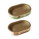 Extra-Large Oval Cat Scratching Board Durable Pet Toy Cat Kittens Wear Resistant - Rabbit